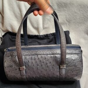Exotic JRA ostrich bag Authentic